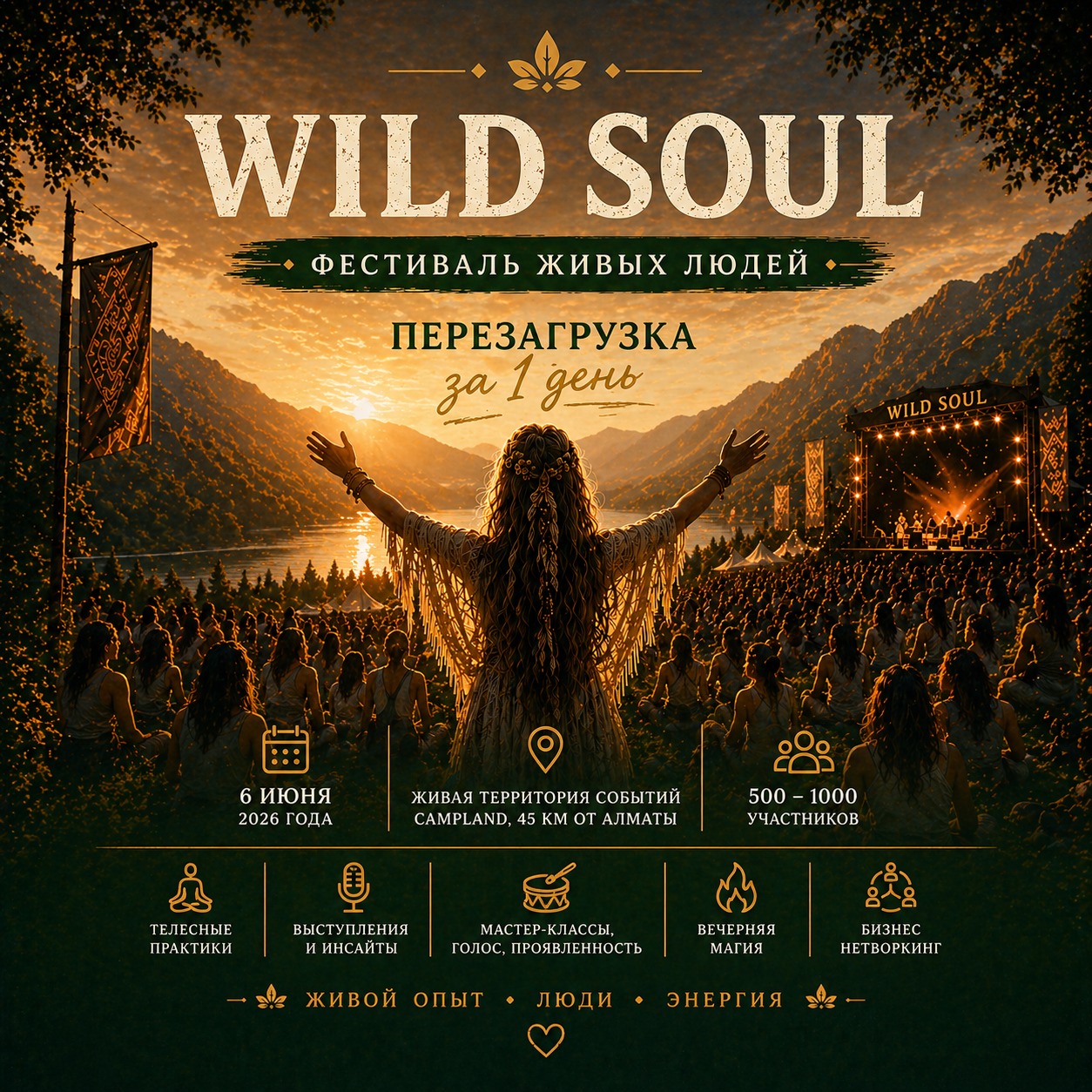 Международный фестиваль живых людей «WILD SOUL»