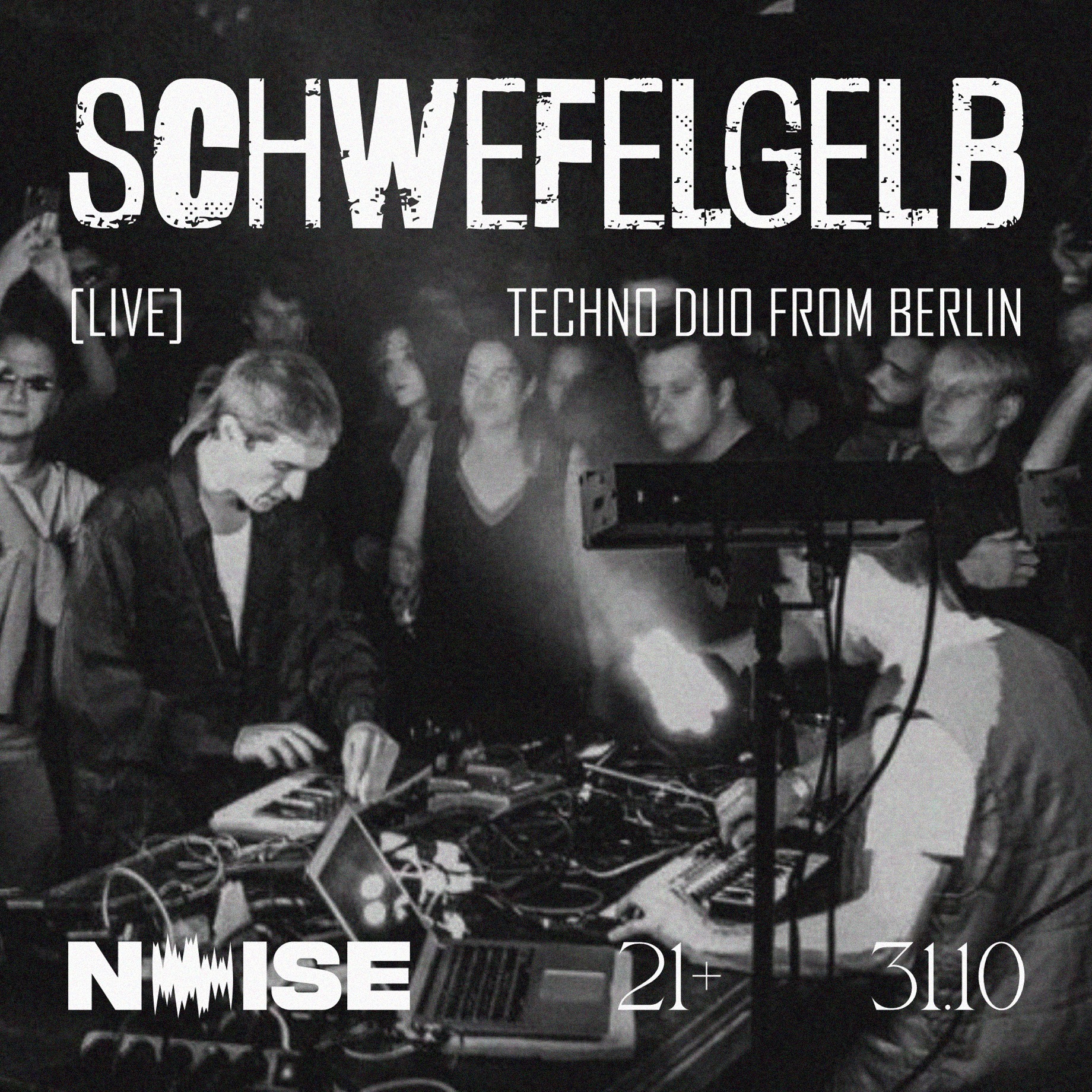 Легендарный электронный дуэт SCHWEFELGELB