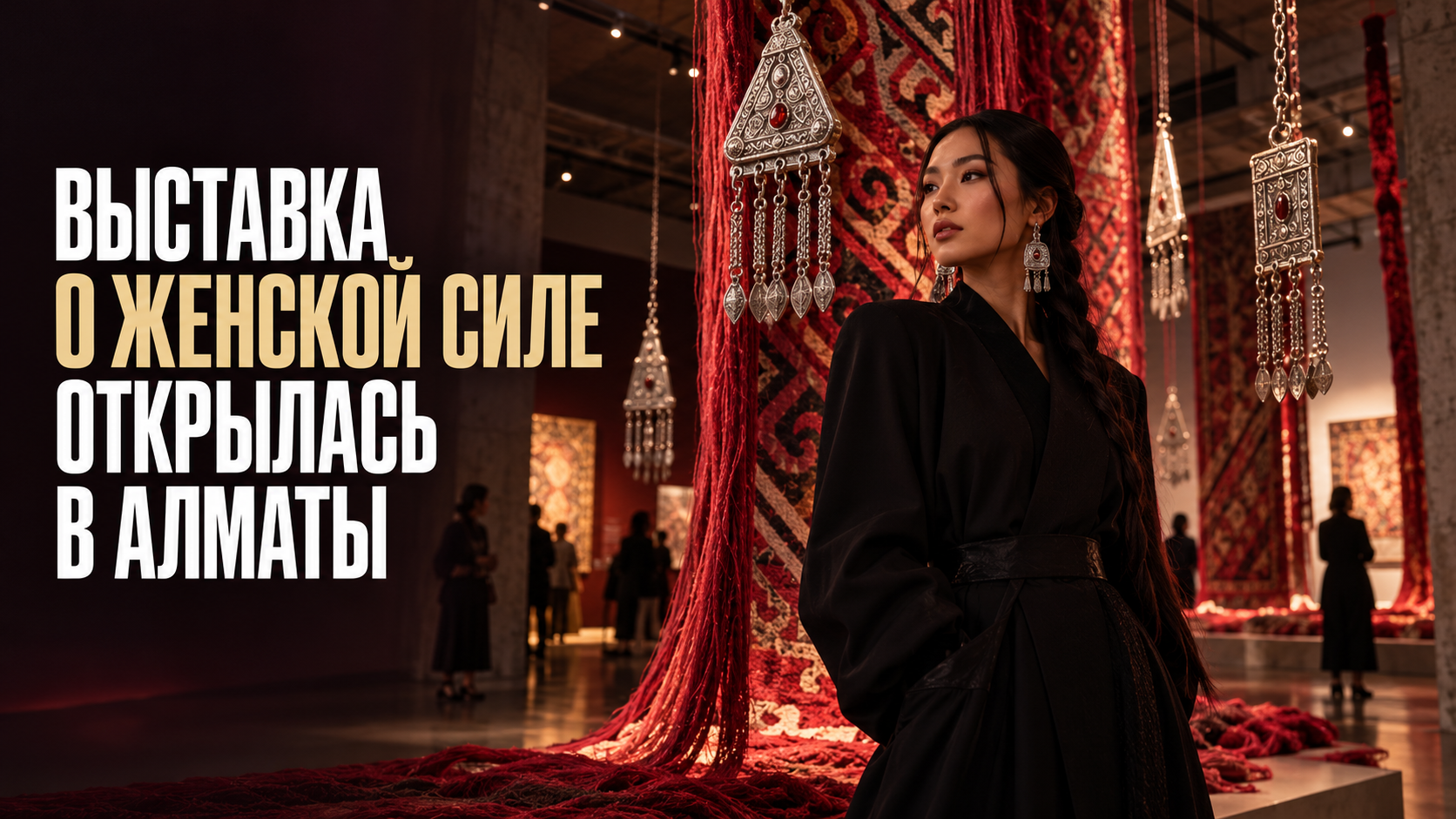 В «Целинном» открылась выставка о женской силе, памяти и древних оберегах
