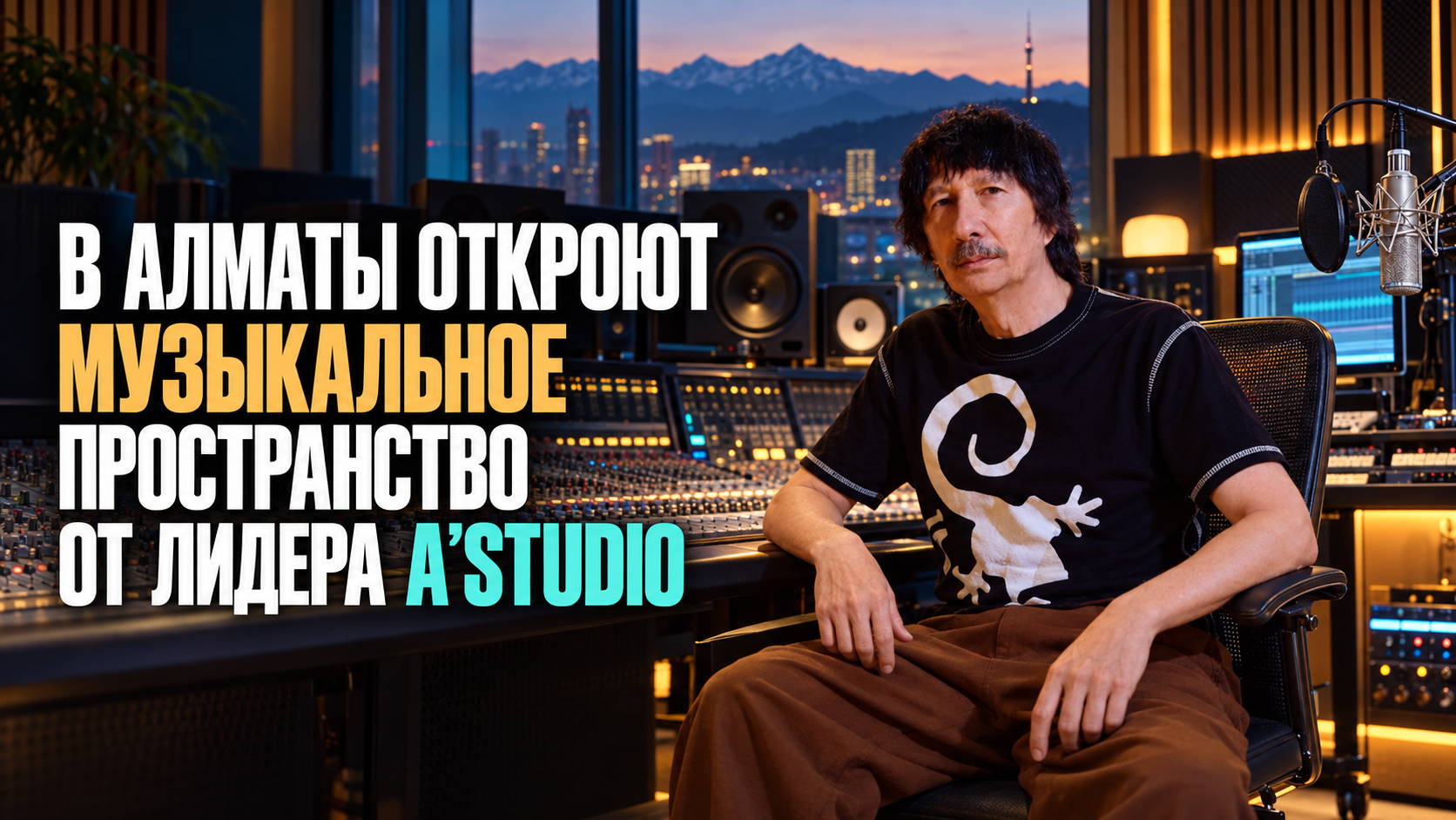 В Алматы откроют музыкальное пространство от лидера A’Studio