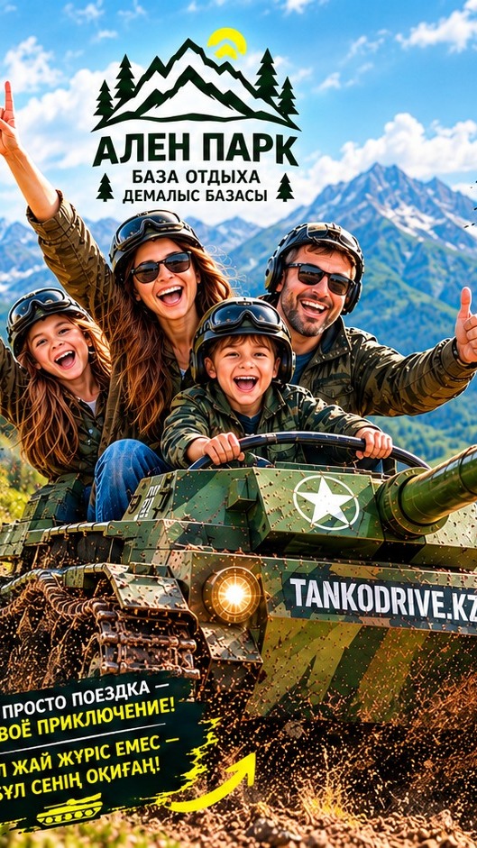 Заезды на мини-танках. Семейные катания. Соревнования. Тимбилдинг
